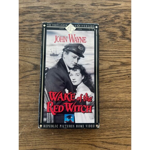 Wake Of The Red Witch 1992 VHS 45th Anniversary Edition John Wayne Pre-Owned - Picture 1 of 4